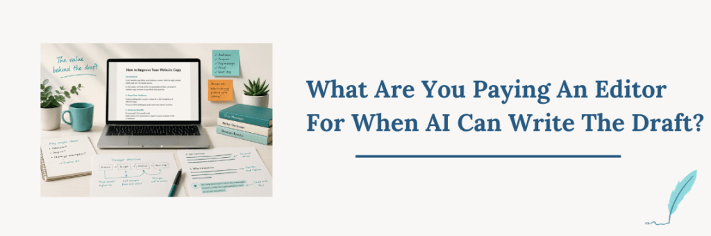 AI content editing: What are you paying an editor for?